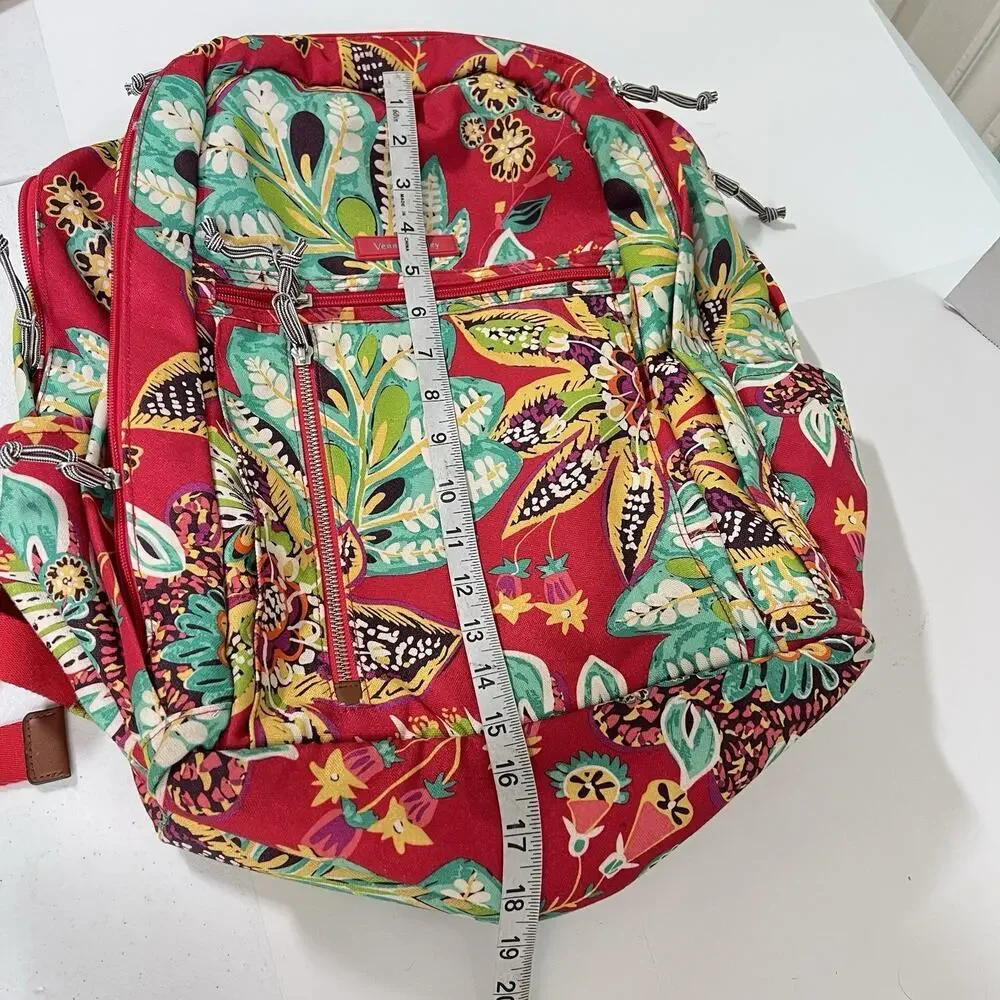 Vera Bradley Lighten Up Grand Backpack Laptop Rumba Large